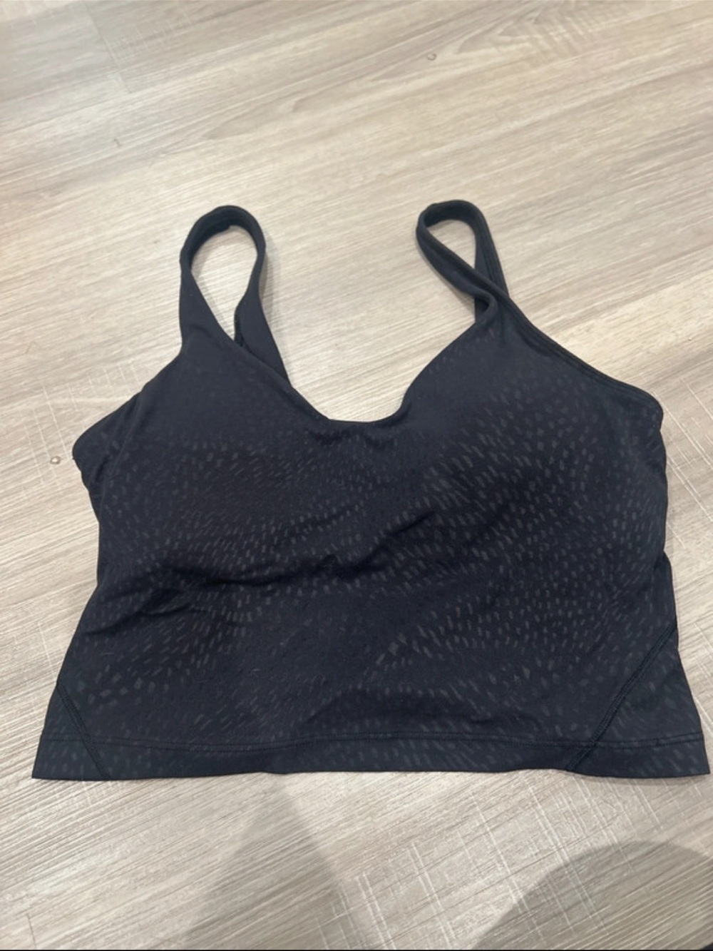 Lululemon Dot Cropped Bra Tank